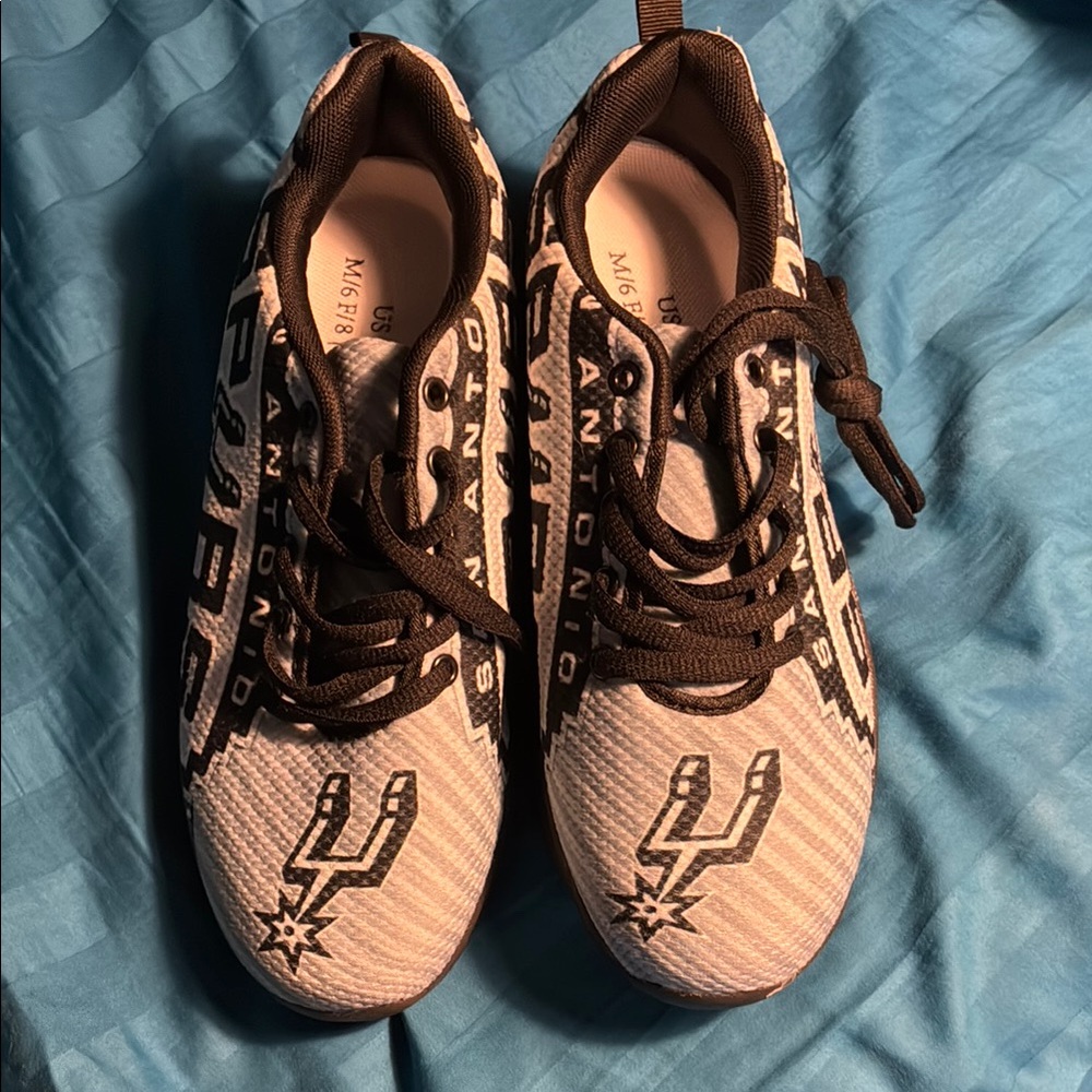 San Antonio Spurs Themed Sneakers